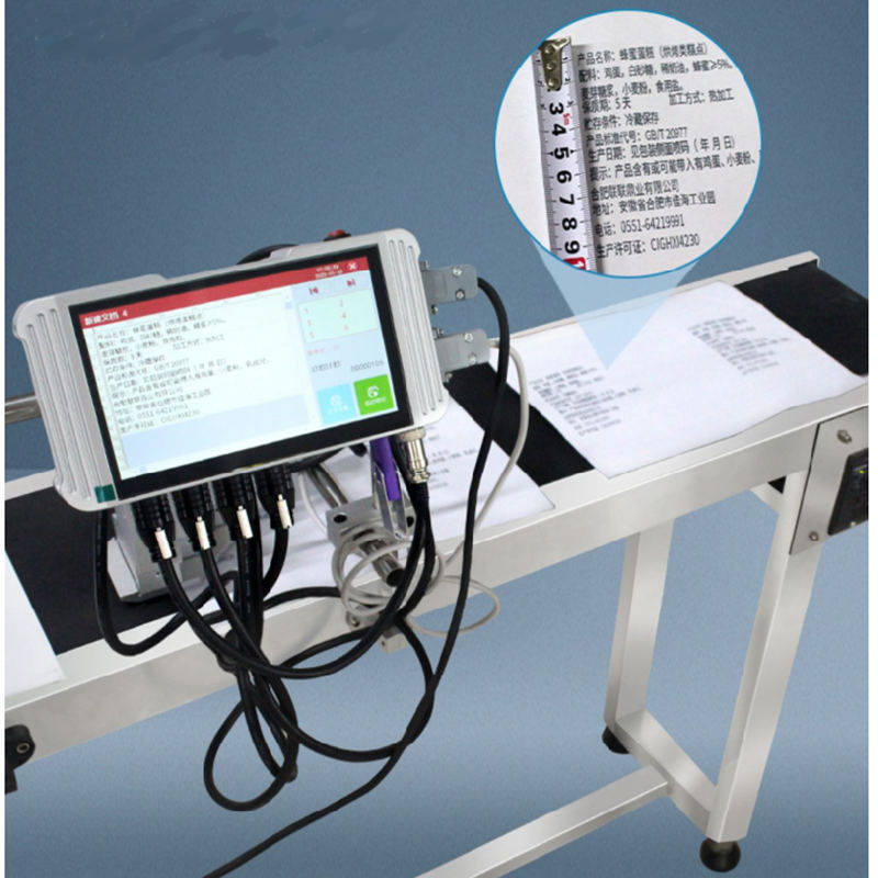 Assembly Line Inkjet Coding Machine